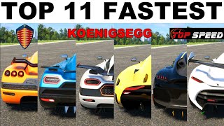 Top 6 Fastest Koenigsegg Cars in The Crew 2 (2022 Update)