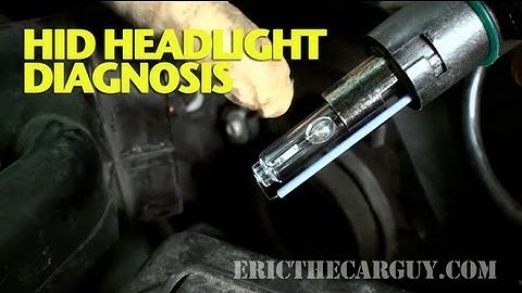 HID Headlight Diagnosis and Repair -EricTheCarGuy
