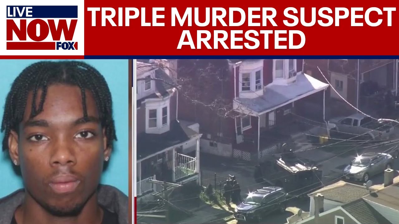 ⁣LIVE: Triple murder suspect arrested in New Jersey after hours-long standoff | LiveNOW from FOX