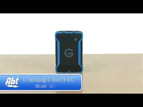 G-Technology G-DRIVE ev ATC With Thunderbolt 1TB Portable Hard Drive 0G03586 - Overview