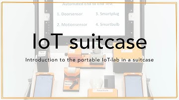 Components of IoT suitcase | Portable testing tool