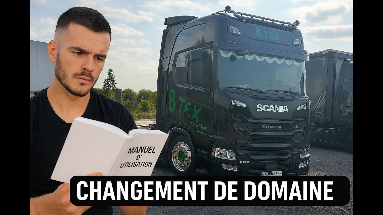 Je change de domaine😳🚚 #Truckvlog14