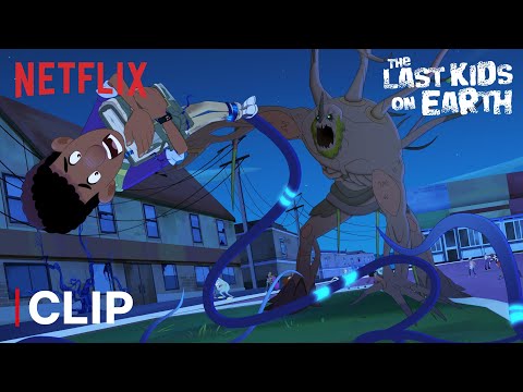 Final Battle with Tree Thrull 🌏 The Last Kids on Earth Book 2 | Netflix After School