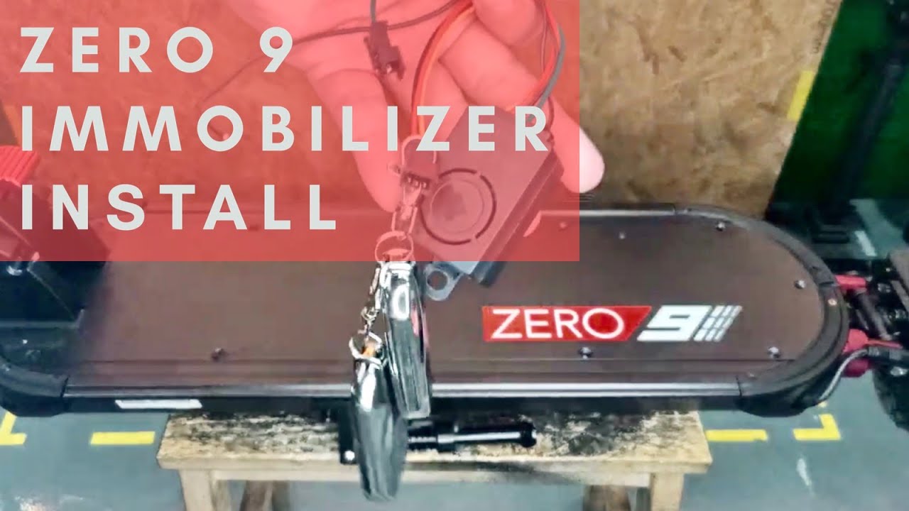 Finde på Forkludret Pest Immobilizer alarm and remote For E-Scooter E-Bike | Falcon Pev | ZERO  Electric Scooters