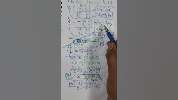 🦦 Live highlight of 📡 Cramers RULE & example.