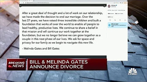 Bill and Melinda Gates announce divorce - DayDayNews