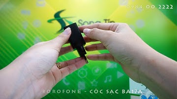 BOROFONE - Cóc Sạc Nhanh BA17A - 1 Cổng USB (EU)