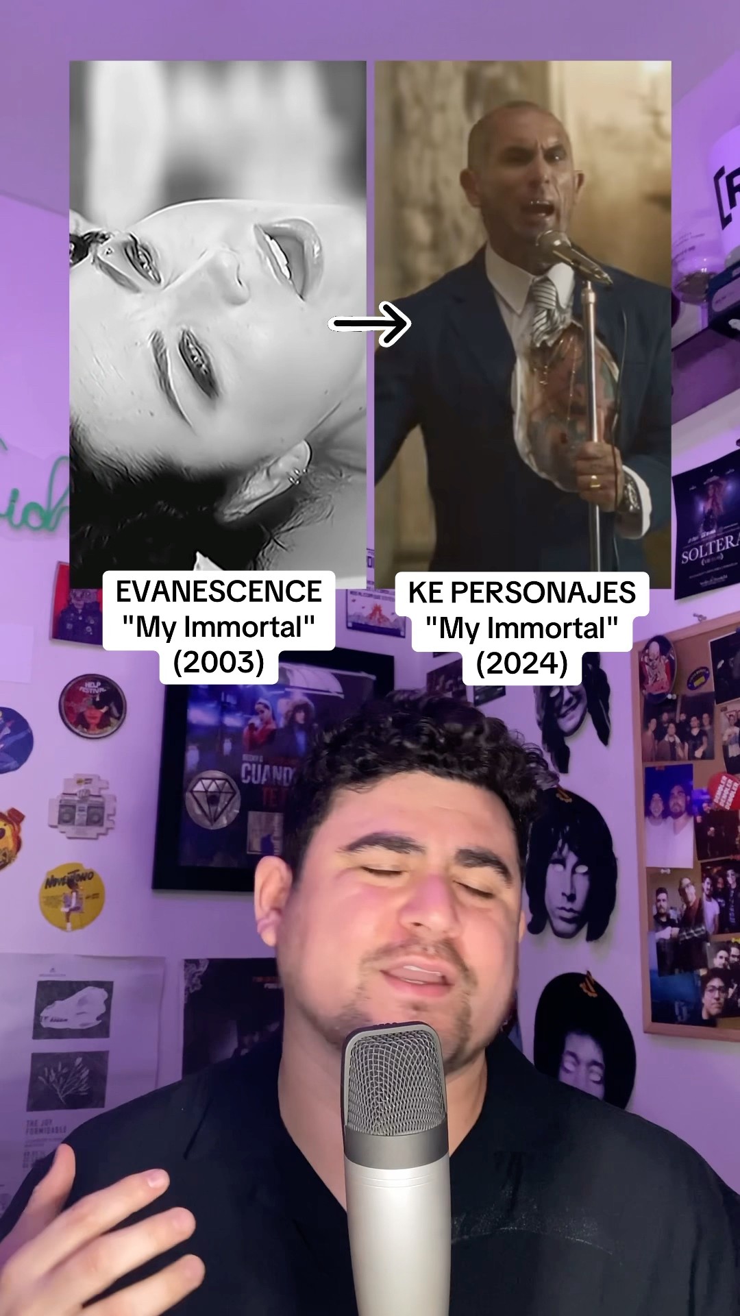 KE PERSONAJES Y EVANESCENCE - My Immortal: ¿COVER Aprobado ✅ o Desaprobado ❌? ??