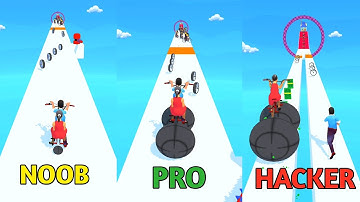 😲 Noob vs Pro vs Hacker Couples Big Bike 🖥️ Pc Player Gameplay 🎮‼️Big Bike Gameplay 