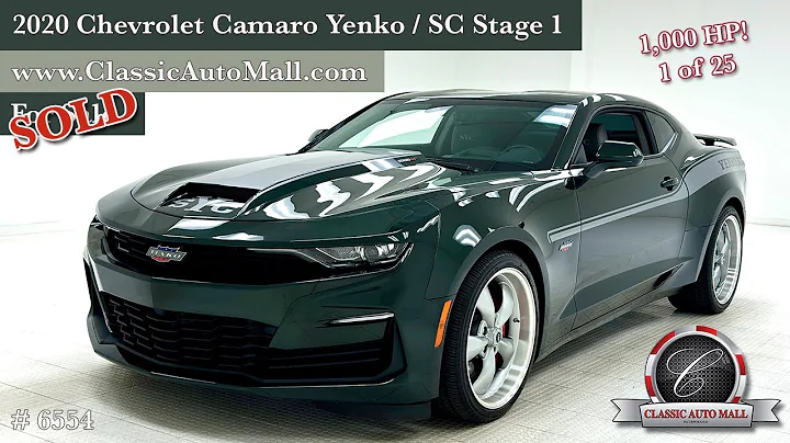 1,000 HP Supercharged 2020 Chevrolet Camaro Yenko / SC Stage 1 - Consignments at Classic Auto Mall
