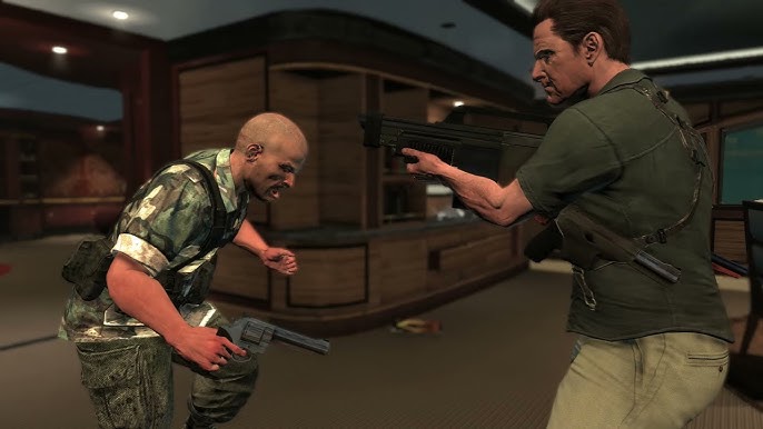 Finally, someone has fixed Max Payne 3 for me by modding in Max's true,  original face