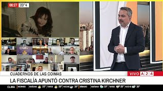 Cuadernos De Las Coimas La Fiscalía Apuntó Contra Cristina Kirchner Como Destinataria Del Dinero