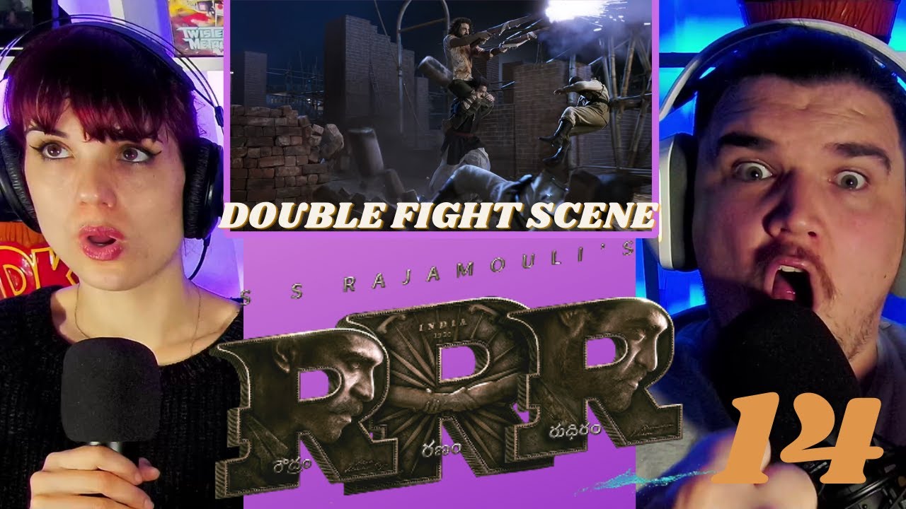 RRR – EPIC DOUBLE FIGHT SCENE – 14 – N.T. Rama Rao Jr., Ram Charan, Ajay Devgn, Ray Stevenson