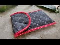 Quilted Phone Cover Making| Step by Step Tutorial (Easy Method)