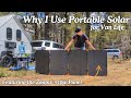 Why I Prefer Portable Solar Panels for Van Life - Featuring My New Zoupw 350w Solar Panel