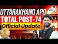 Uttarakhand APO Official Notification | By Shashank Sir