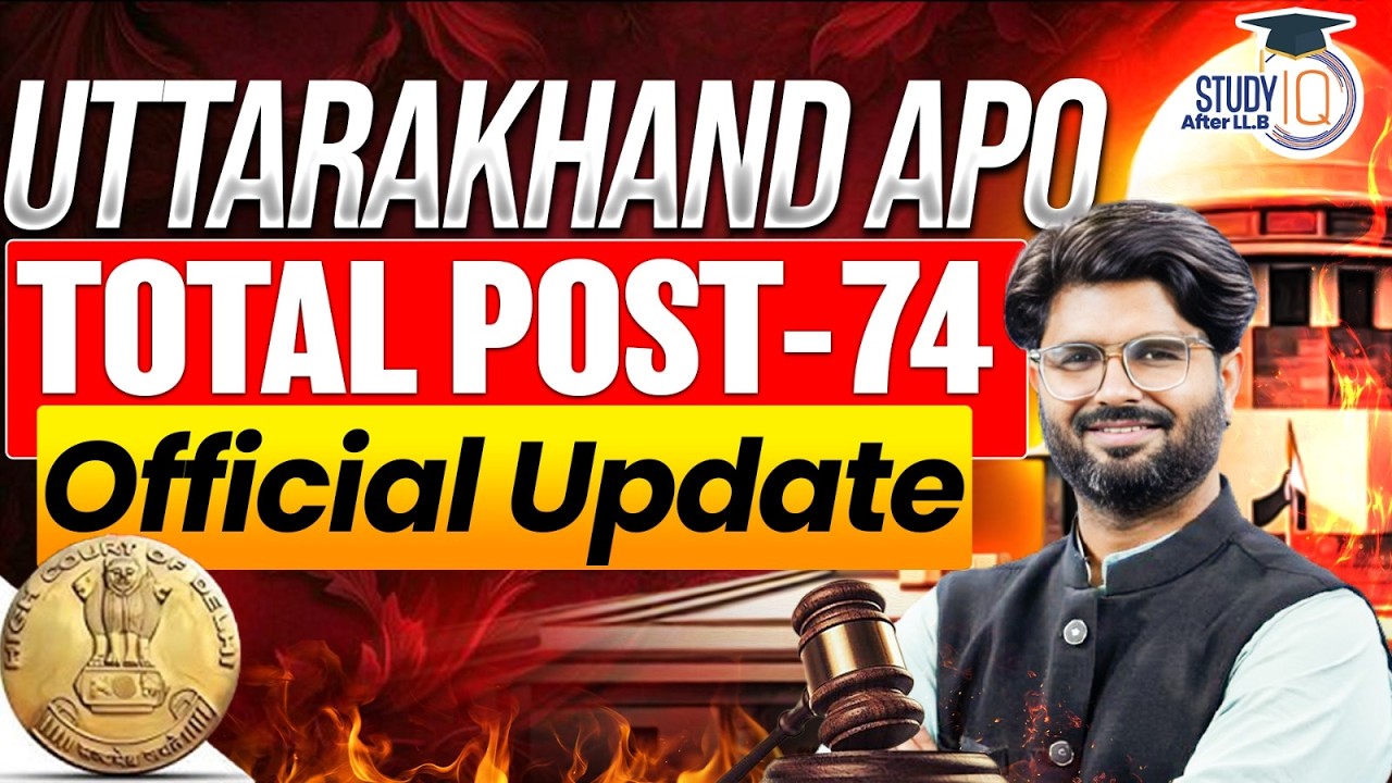 Uttarakhand APO Official Notification | By Shashank Sir - YouTube