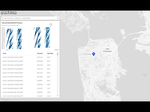 Swarm Satellite Pass Checker Tutorial