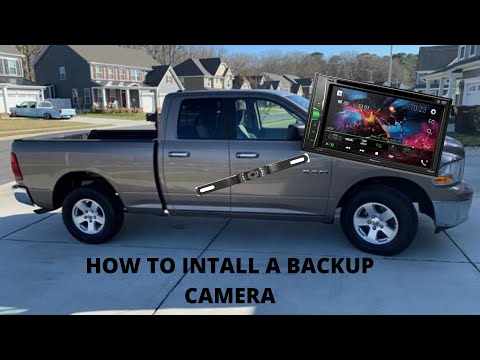 HOW TO EASILY INSTALL A BACKUP CAMERA I 2010 DODGE RAM I