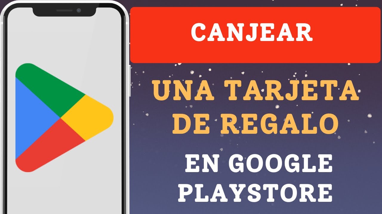 Cómo canjear una tarjeta de regalo en Google Playstore - YouTube