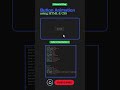 ✨ Glowing Button on Hover Using HTML & CSS – Eye-Catching Effect!