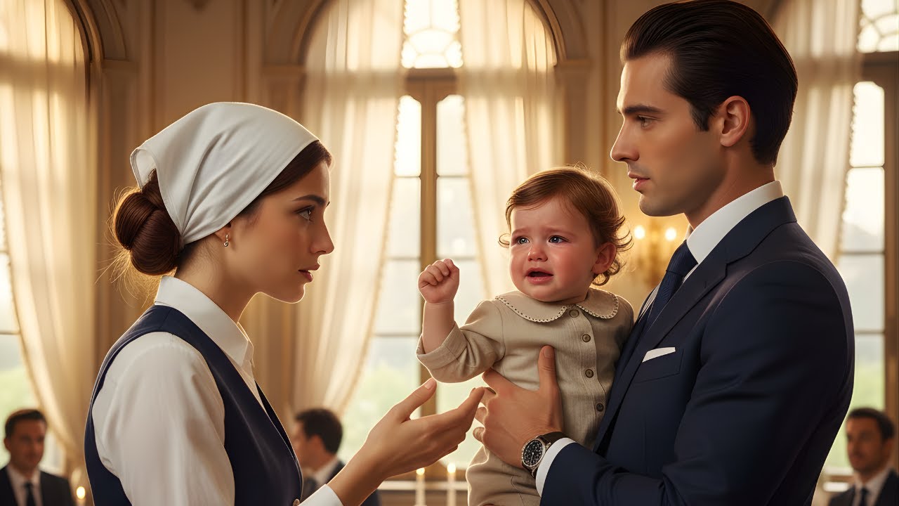 IL BAMBINO MILIONARIO PIANGEVA NEL RISTORANTE... FINCHÉ TIMIDA CAMERIERA NON LO CALMÒ ALL'IMPROVVISO