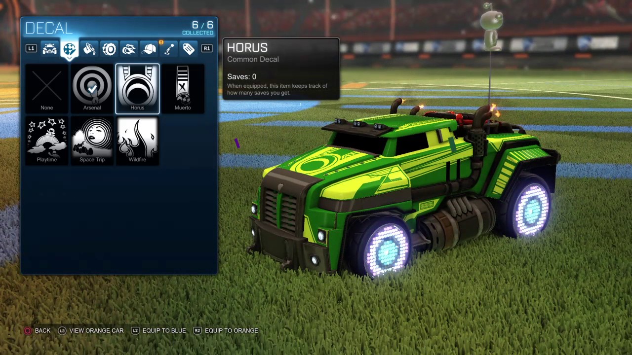 Rocket League road hog xl