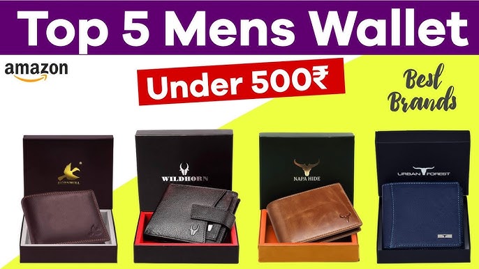 Top 5 Brands Men's Wallets💥 Unboxing & Review. 