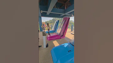 THE BLUE DARE DROP WATERSLIDE 