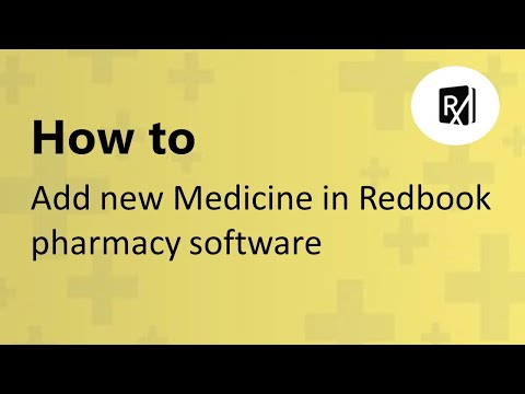 How to Add new Medicine