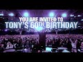 You&#39;re Invited to Tony Robbins&#39; 60th Birthday Benefit Concert!