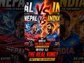 NEPAL VS India #viralvideo #facts