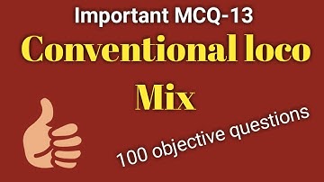 Conventional Loco objective questions
