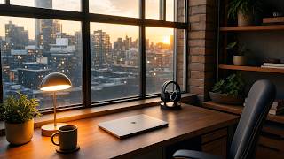 Williamsburg Loft Digital Workspace | Blue Hour | Office Music Background for Productive Deep Work