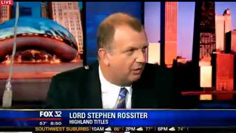Stephen Rossiter of Highland Titles on Fox News, C...