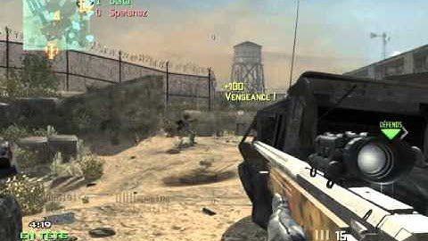 Multi-kill L118A, zone de larguage