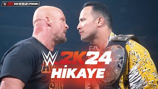 THE ROCK VS STONE COLD / WWE 2K24 SHOWCASE TÜRKÇE