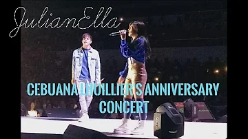 Julian Trono & Ella Cruz @ Cebuana Lhuillier's Anniversary Concert