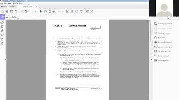 How to check a PDF for accessibility.