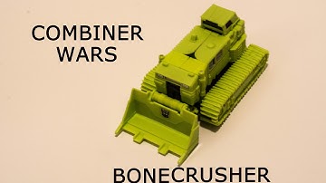 Transformers Combiner Wars Devastator Review Pt. 2 (BoneCrusher)