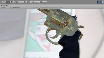 First AR Attempt using Vuforia in Unity