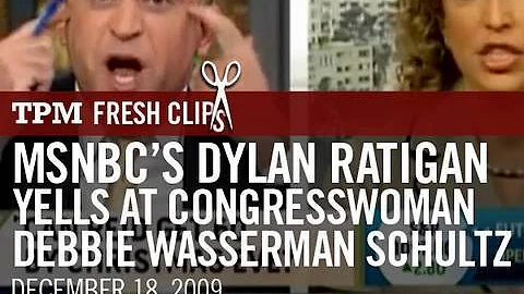 MSNBC's Dylan Ratigan Yells at Congresswoman Debbi...