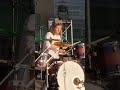 ☀️🥁 Summer groove at a festival gig 😍 #drums #festival #groove