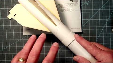 Rocketarium “VK-7 (Viking)” model rocket assembly (part 2 of 2)