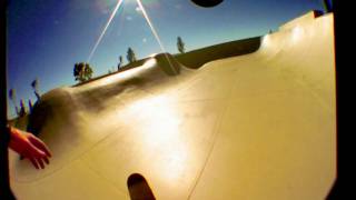 Oakly skatepark With Board of Provo