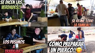 Reunión familiar‼️Hacemos una comida para todos‼️☺️YARIS VS BENJA!!😬NO SE LLEVAN!?