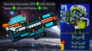 Pixel Gun 3D - Mini Alien Spaceship Buff Gameplay New Digital Arena Pixel Pass