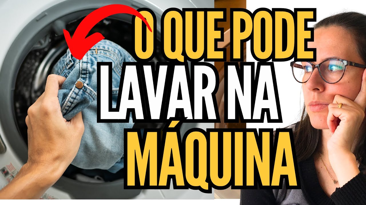 ITENS QUE PODEM IR NA MAQUINA DE LAVAR