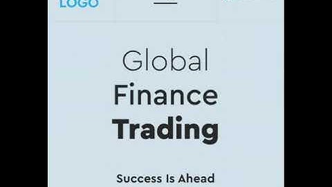 GC HYIP Template 774 Mobile View