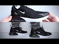 Nike air max 270 black sneaker review  unboxing  on feet